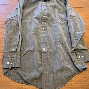 Nautica Grey Men's Dress Shirt - 16" x 32/33" - Like New